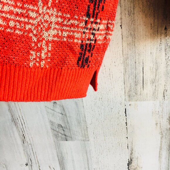 NWOT Ann Taylor Wool Mohair Blend Sweater XS Plaid Red Windowpane Preppy  Approx - Picture 13 of 13